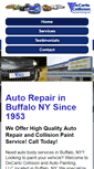 Mobile Screenshot of decarlocollision.com